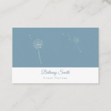 Business Cards | Dandelion (Teal)