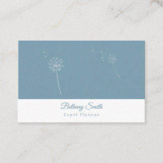 Business Cards | Dandelion (Teal)