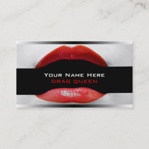 Business Cards Drag Queens Female Impersonators