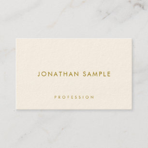 Business Cards Elegant Gold Text Modern Luxurious