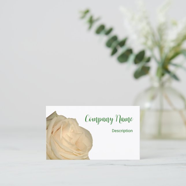 Business cards - Floral (Standing Front)
