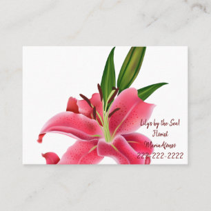 Business Cards, Florist Lily's Business Cards