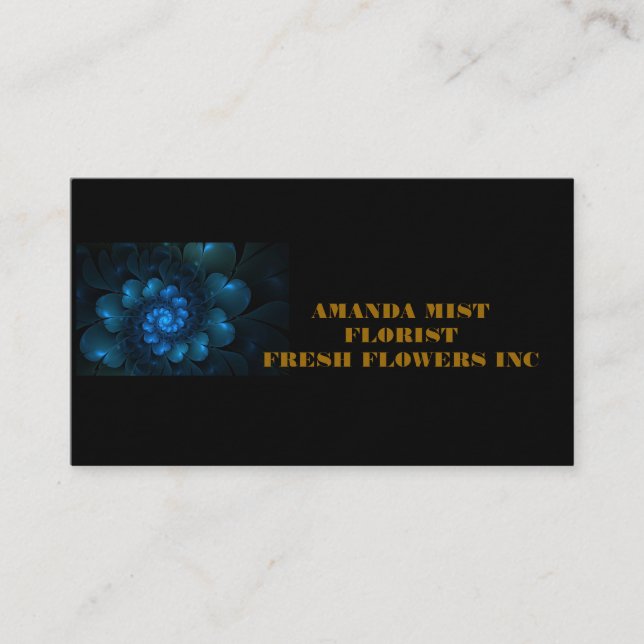 BUSINESS CARDS FOR FLORIST (Front)