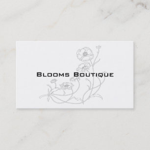 Business Cards For Florists
