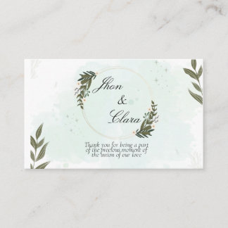 business cards for loved ones