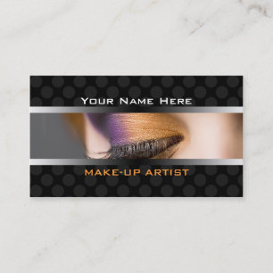 Business Cards For Make Up Cosmetics