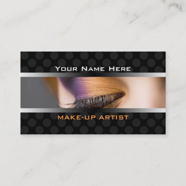 Business Cards For Makeup Artists (Front)