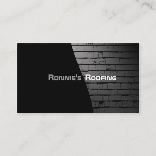Business Cards for Roofers (Front)