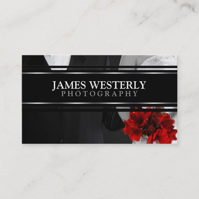 Business Cards For Wedding Photographers (Front)