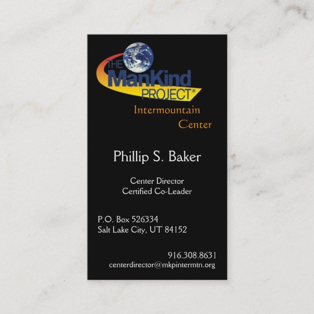 Business Cards MKP Intermountain Centre (Front)