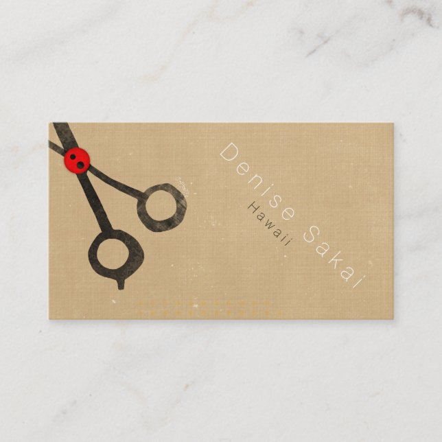 Business Cards Scissors (Front)