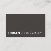 business cards > urban photography  [charcoal]