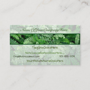 Business Cards with a Nature theme