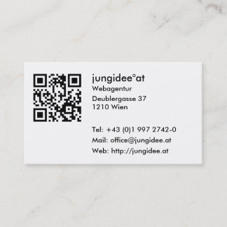 Business Cards with QR Code