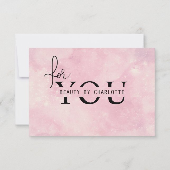 BUSINESS CERTIFICATE | For You (Front)