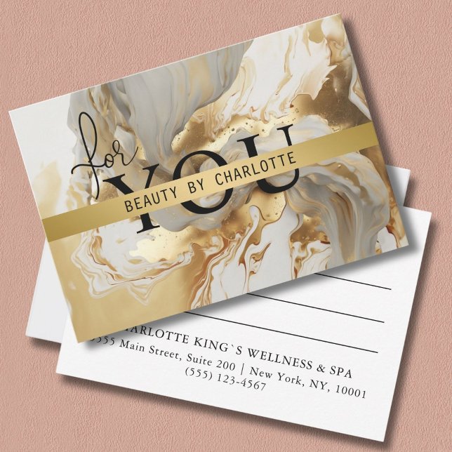 BUSINESS CERTIFICATE | For You | Gold Marble (Custom BUSINESS CERTIFICATE | For You | Gold Marble)