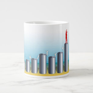 Business Chart Large Coffee Mug