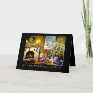 Business Christmas Card: Holiday Tree Card