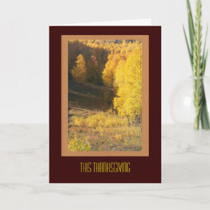 Business Client Thanksgiving Card