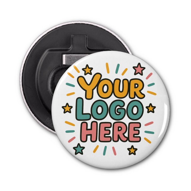 Business, Company, Advertising Your Logo Here Bottle Opener (Front)