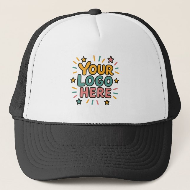 Business, Company, Advertising Your Logo Here Trucker Hat (Front)