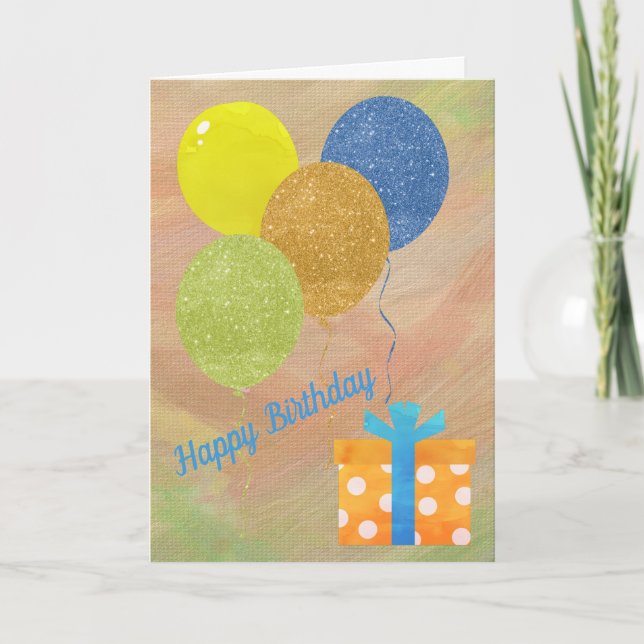Business Company Birthday Card (Front)