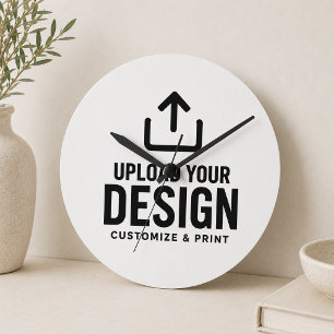 Business Company Branded Personalised Custom Large Clock
