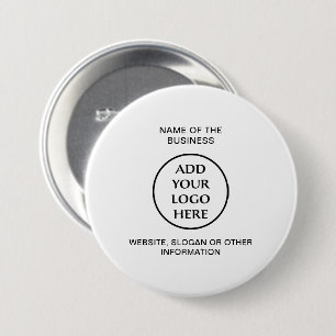 Business Company Corporate Professional Your Logo 7.5 Cm Round Badge