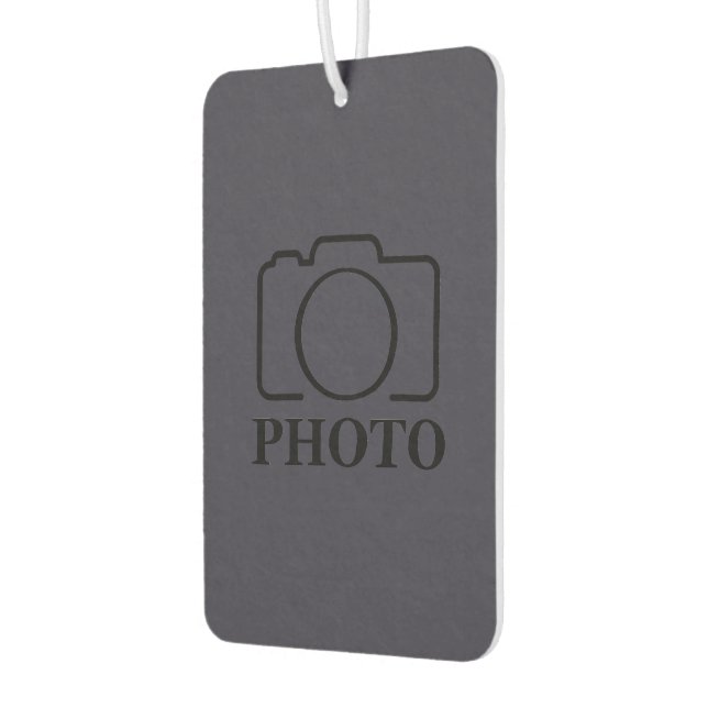 Business Company Create Your Own Custom Template Car Air Freshener (Left)