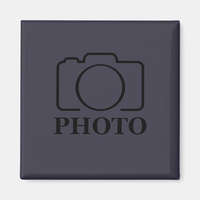 Business Company Create Your Own Custom Template Magnet (Front)