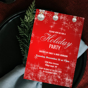 Business Company Employee Corporate holiday party Invitation