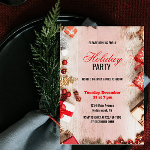 Business Company Employee Corporate holiday party Invitation