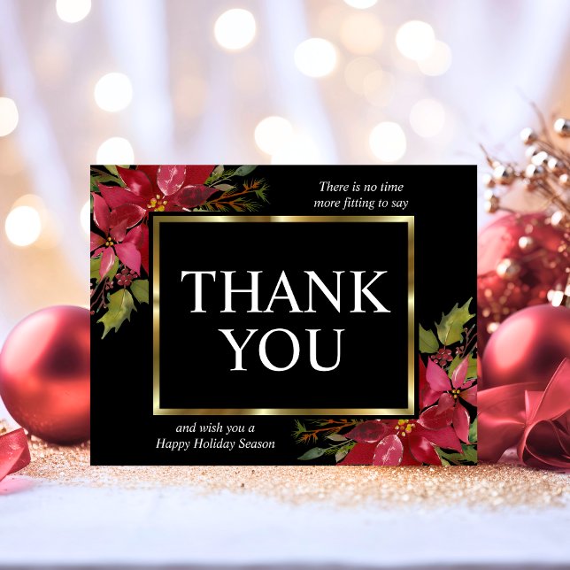 Business Company Holiday Christmas Thank You LOGO (Business Company Holiday Christmas Thank You LOGO)