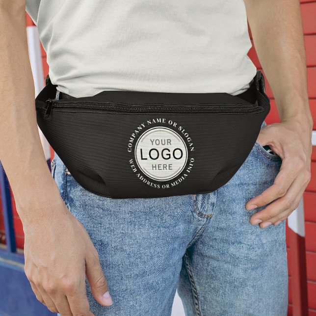 Business Company Logo Brand Modern Swag Promo Bum Bags (Creator Uploaded)