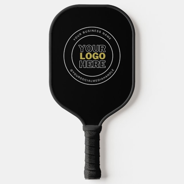 Business Company logo Branded  Pickleball Paddle (Front)