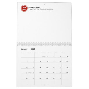 Business Company Logo CUSTOM Calendar