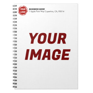 Business Company Logo CUSTOM Notebook