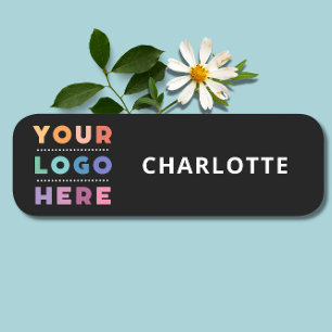 Business Company Logo Employee Name Tag