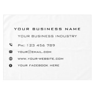 Business Company Promotional Personalised - Office Tablecloth