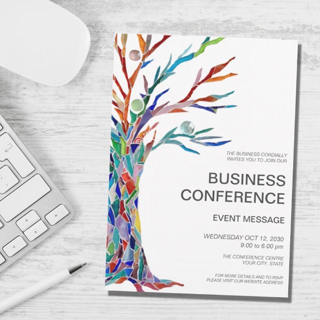 Business Conference Event  Invitation (Creator Uploaded)