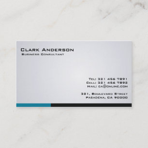 Business Consultant - Business Cards