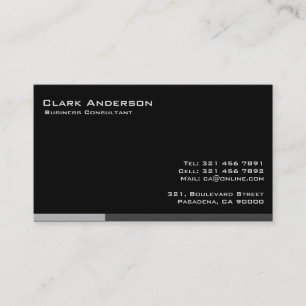 Business Consultant - Business Cards
