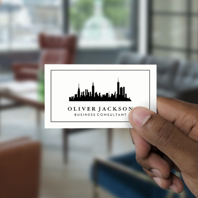 Business Consultant | Real Estate | Cityscape Business Card (Enjoy your wonderful business cards)