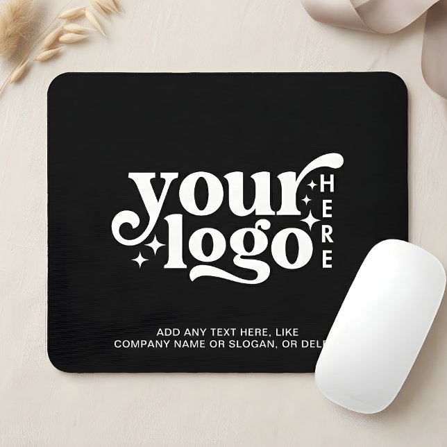 Business Corporate Company Branded Black Logo Mouse Pad (Business Corporate Company Branded Black Logo Mouse Pad)