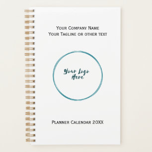 Business Corporate Company Logo Branded Planner