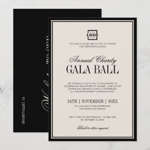 Business Corporate Old Money Timeless Event Party Invitation