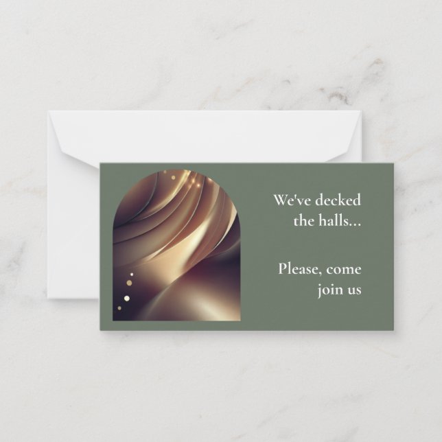 Business Corporate Party Invitation (Front)