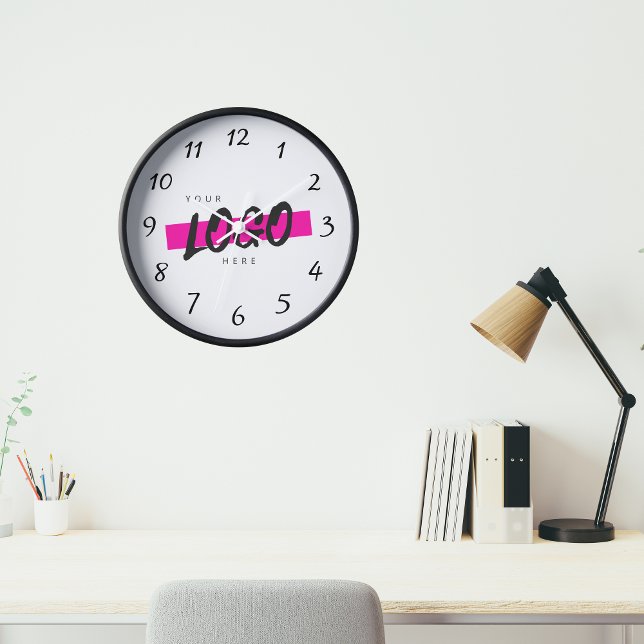 Business Corporate Promotional Custom Company Logo Clock (Creator Uploaded)