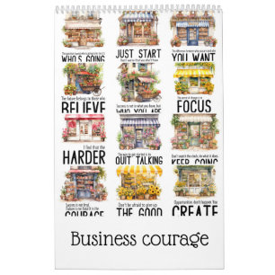 Business courage calendar