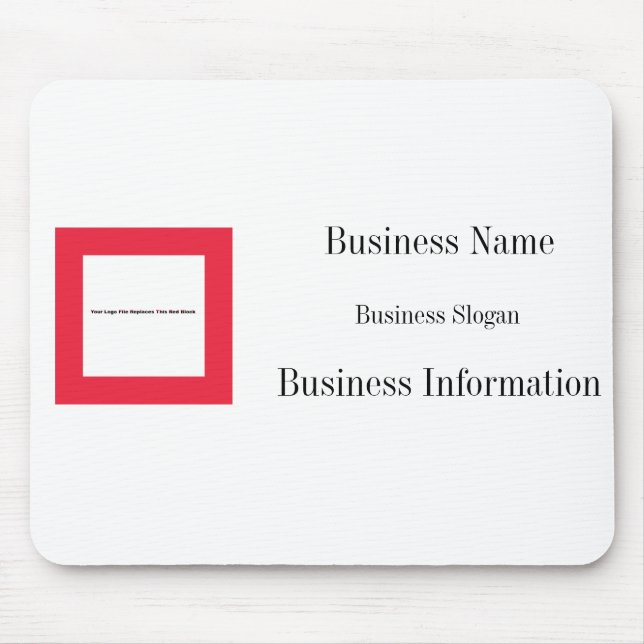 Business Crafter's Artist Mousepad (Front)